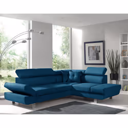 Best Mobilier Lisbona Canapé d'angle 5 siège(s) Beige - Vue supplémentaire 4