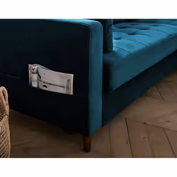 Best Mobilier Anna Canapé d'angle 4 siège(s) Beige - Vue supplémentaire 5