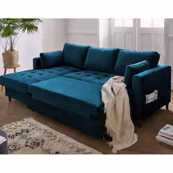 Best Mobilier Anna Canapé d'angle 4 siège(s) Beige