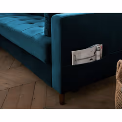 Best Mobilier Anna Canapé d'angle 4 siège(s) Beige - Vue supplémentaire 5
