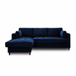 Best Mobilier Anna Canapé d'angle 4 siège(s) Gris - Vue supplémentaire 6