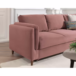 Best Mobilier Brooke Canapé d'angle 4 siège(s) Vert, Olive - Vue supplémentaire 5
