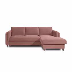 Best Mobilier Brooke Canapé d'angle 4 siège(s) Vert, Olive - Vue supplémentaire 6