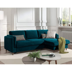Best Mobilier Brooke Canapé d'angle 4 siège(s) Beige