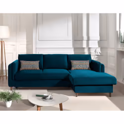 Best Mobilier Brooke Canapé d'angle 4 siège(s) Beige
