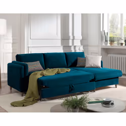 Best Mobilier Brooke Canapé d'angle 4 siège(s) Beige