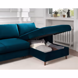 Best Mobilier Brooke Canapé d'angle 4 siège(s) Beige - Vue supplémentaire 4