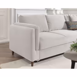 Best Mobilier Brooke Canapé d'angle 4 siège(s) Bleu - Vue supplémentaire 5