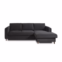 Best Mobilier Brooke Canapé d'angle 4 siège(s) Jaune - Vue supplémentaire 6