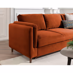 Best Mobilier Brooke Canapé d'angle 4 siège(s) Rose - Vue supplémentaire 5