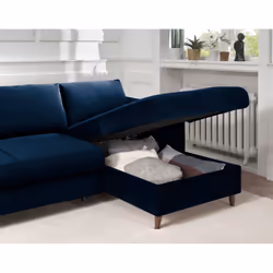 Best Mobilier Brooke Canapé d'angle 4 siège(s) Gris - Vue supplémentaire 4