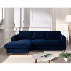 Best Mobilier Brooke Canapé d'angle 4 siège(s) Gris - Vue supplémentaire 6