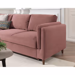 Best Mobilier Brooke Canapé d'angle 4 siège(s) Vert, Olive - Vue supplémentaire 5