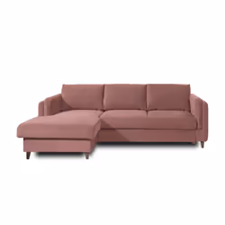 Best Mobilier Brooke Canapé d'angle 4 siège(s) Vert, Olive - Vue supplémentaire 6