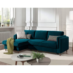 Best Mobilier Brooke Canapé d'angle 4 siège(s) Beige
