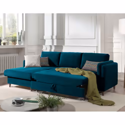 Best Mobilier Brooke Canapé d'angle 4 siège(s) Beige