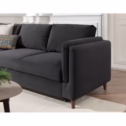 Best Mobilier Brooke Canapé d'angle 4 siège(s) Jaune - Vue supplémentaire 5