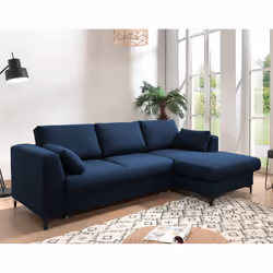 Best Mobilier Tala, Gris, Tissu, Métal, 2380 mm, 1500 mm, 830 mm