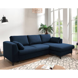 Best Mobilier Tala Canapé d'angle 4 siège(s) Gris