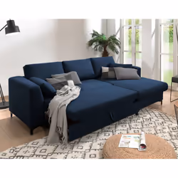 Best Mobilier Tala Canapé d'angle 4 siège(s) Gris