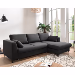 Best Mobilier Tala, Beige, Tissu, Métal, 2380 mm, 1500 mm, 830 mm