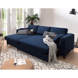 Best Mobilier Tala Canapé d'angle 4 siège(s) Gris