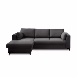 Best Mobilier Jake Canapé d'angle 4 siège(s) Bleu - Vue supplémentaire 7