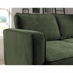 Best Mobilier Jake Canapé d'angle 4 siège(s) Bleu - Vue supplémentaire 5