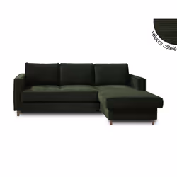 Best Mobilier Jake Canapé d'angle 4 siège(s) Bleu - Vue supplémentaire 6