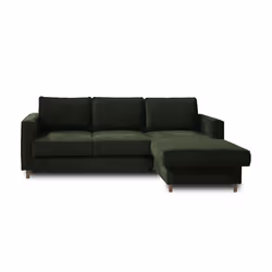 Best Mobilier Jake Canapé d'angle 4 siège(s) Bleu - Vue supplémentaire 7