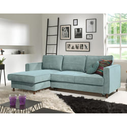 Best Mobilier Jake Canapé d'angle 4 siège(s) Gris