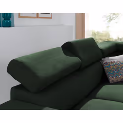 Best Mobilier Stella Canapé d'angle 4 siège(s) Bleu - Vue supplémentaire 4