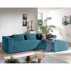 Best Mobilier Stella Canapé d'angle 4 siège(s) Beige