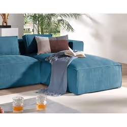 Best Mobilier Stella Canapé d'angle 4 siège(s) Beige