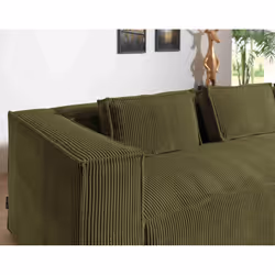 Best Mobilier Stella Canapé d'angle 4 siège(s) Bleu - Vue supplémentaire 4
