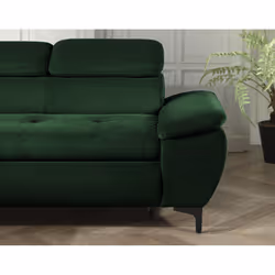 Best Mobilier Astoria Canapé d'angle 4 siège(s) Marron - Vue supplémentaire 5