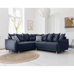 Best Mobilier Lena Canapé d'angle 5 siège(s) Gris