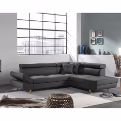 Best Mobilier Lena, Bleu, Turquoise, Tissu, Bois, 3200 mm, 1910 mm, 850 mm