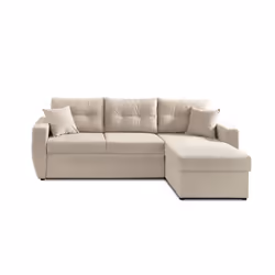 Best Mobilier Astoria Canapé d'angle 4 siège(s) Bleu, Marine - Vue supplémentaire 6