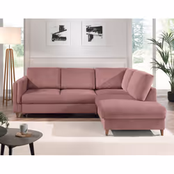 Best Mobilier Brooke Canapé d'angle 5 siège(s) Vert, Olive - Vue supplémentaire 5