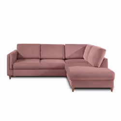 Best Mobilier Brooke Canapé d'angle 5 siège(s) Vert, Olive - Vue supplémentaire 6
