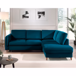 Best Mobilier Brooke Canapé d'angle 5 siège(s) Beige - Vue supplémentaire 5