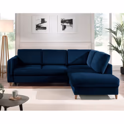 Best Mobilier Brooke Canapé d'angle 5 siège(s) Gris - Vue supplémentaire 5