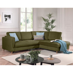 Best Mobilier Brooke Canapé d'angle 5 siège(s) Vert