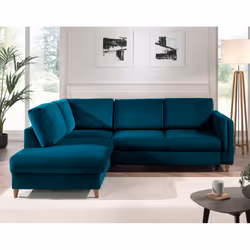 Best Mobilier Brooke Canapé d'angle 5 siège(s) Beige - Vue supplémentaire 5