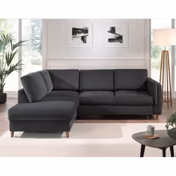 Best Mobilier Brooke Canapé d'angle 5 siège(s) Jaune - Vue supplémentaire 5