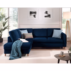 Best Mobilier Brooke Canapé d'angle 5 siège(s) Gris