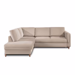 Best Mobilier Brooke Canapé d'angle 5 siège(s) Bleu - Vue supplémentaire 5