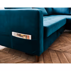 Best Mobilier Anna Canapé d'angle 5 siège(s) Beige - Vue supplémentaire 4