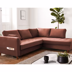 Best Mobilier Anna, Vert, Olive, Velours, Bois, 2300 mm, 1980 mm, 850 mm